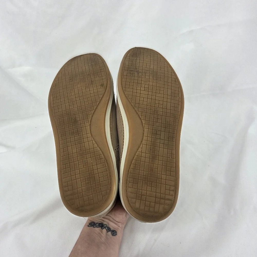 Peter Millar Tan Suede Shoes MS18F15 Men's 10.5